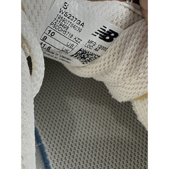 New Balance 237 WS237GA Women’s Size 10 Cream Off-White Pink Gum Sole Retro - Picture 10 of 10